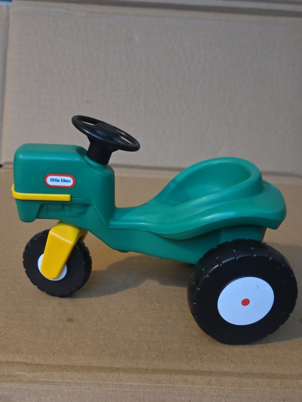 Vintage 90s Little Tikes Dollhouse Accessories - Tractor With Wagon - Picture 5 of 12